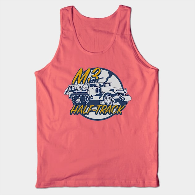 M3 Half-track Tank Top by Firemission45